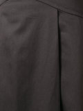 midi A-line skirt