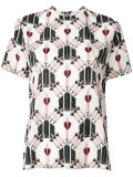 patterned blouse