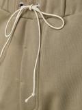 drawstring track shorts