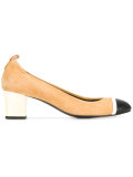 block heel pumps