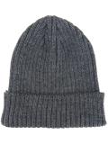 turn up ribbed beanie