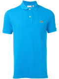 logo patch polo shirt