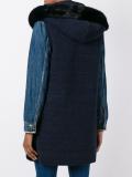sleeveless hooded jacket