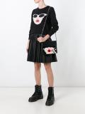 face crossbody bag 