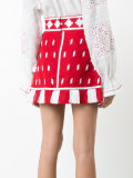 Aztec embroidery skirt  