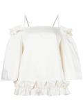 ruched blouse