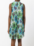 Anemone print mini dress