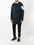 oversized flap pockets coat