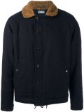 shearling bomber jacket