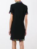 mirror embroidered dress