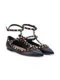 'Rockstud Rolling'平底鞋