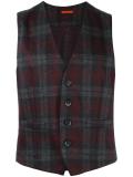 plaid waistcoat