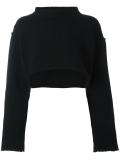 knitted crop jumper