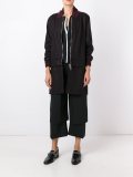 draped tailored trousers