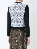 lace panel cardigan 