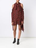 'Haifa Open Shoulder Floral'连衣裙