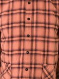 checked button down shirt