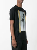 palm trees print T-shirt