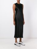 bias cut satin dress