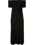 off-shoulders knitted dress