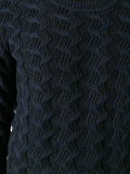 jagged knit jumper