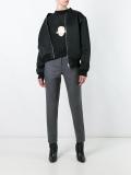 tapered tailored trousers