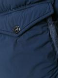 logo patch padded jacket