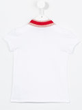 embroidered heart polo shirt