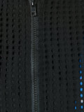 perforated bomber jacket