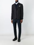 checked blazer