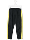 side stripe relaxed trousers