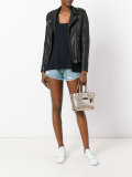 high shine hand bag 