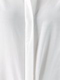 band collar shirt