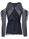 panelled blouse