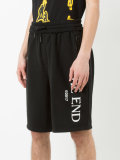drawstring sweat shorts