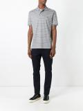 striped polo shirt