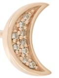 'Mini Moon Biography' stud earrings