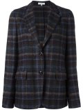checked blazer