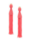 beaded tassel aerrings
