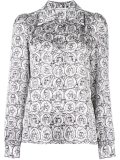 faces print shirt 