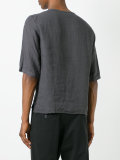 chest pocket boxy T-shirt