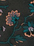 floral embroidered tie