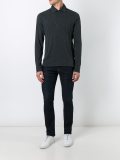 longsleeved polo shirt