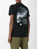 stylised print T-shirt