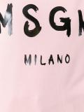 logo print sweatshirt