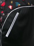 embroidery trim pencil skirt 
