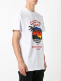 'coconut island' print T-shirt
