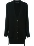 long ribbed cardigan