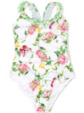 floral swimsuit 