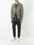 rouched blazer